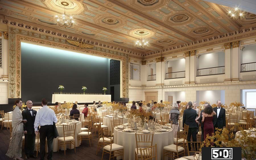 500 Pearl Forbes Theater Rendering