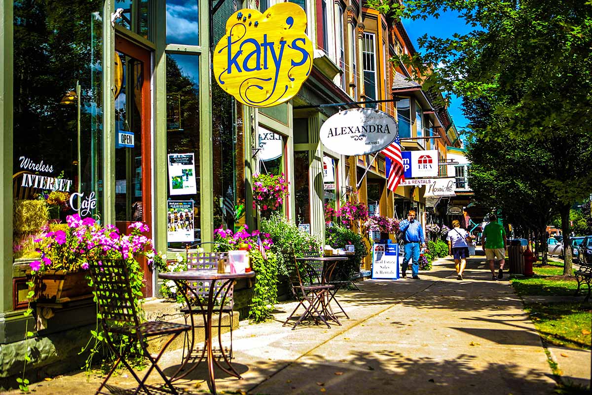 Ellicottville in the Summer